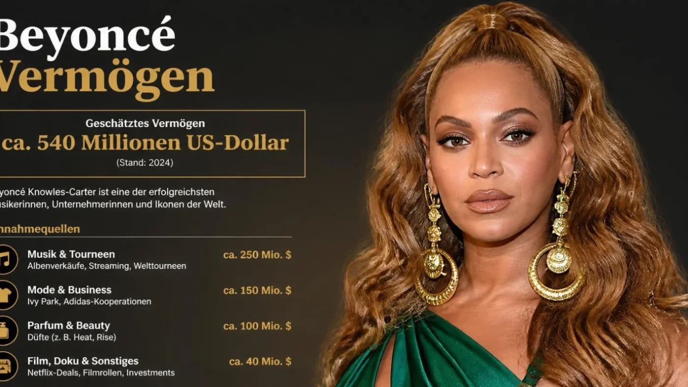 Beyoncé Vermögen 2026: Wie die Sängerin zur Milliardärin wurde und womit sie verdient